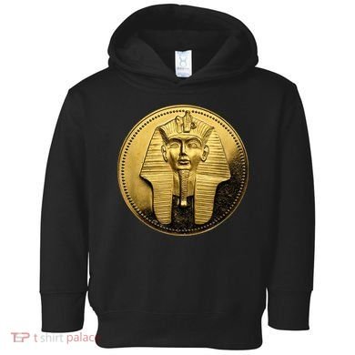 Egyptian King Pharoah Coin King Tut Toddler Hoodie