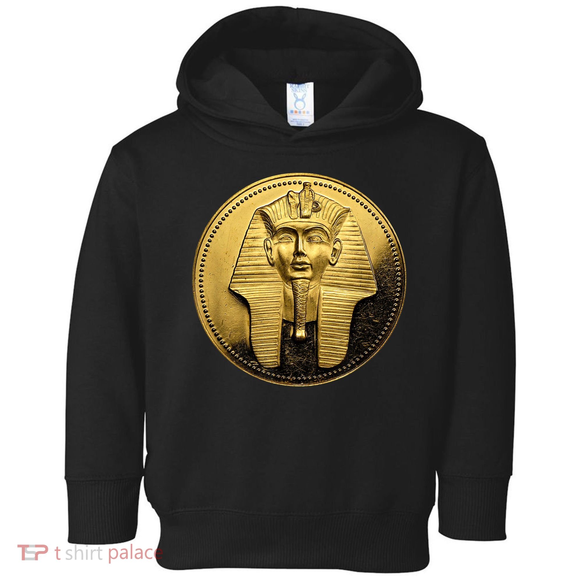 Egyptian King Pharoah Coin King Tut Toddler Hoodie