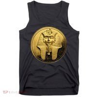Egyptian King Pharoah Coin King Tut Tank Top thumb 0