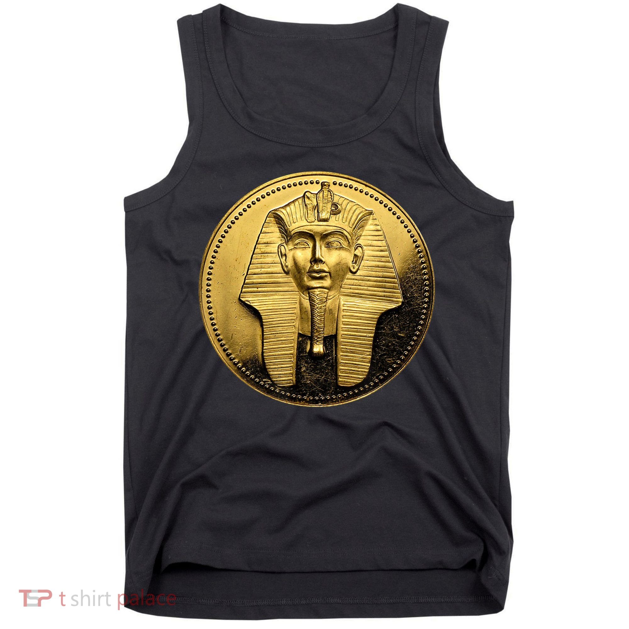 Egyptian King Pharoah Coin King Tut Tank Top