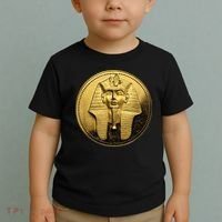 Egyptian King Pharoah Coin King Tut Toddler T-Shirt thumb 2