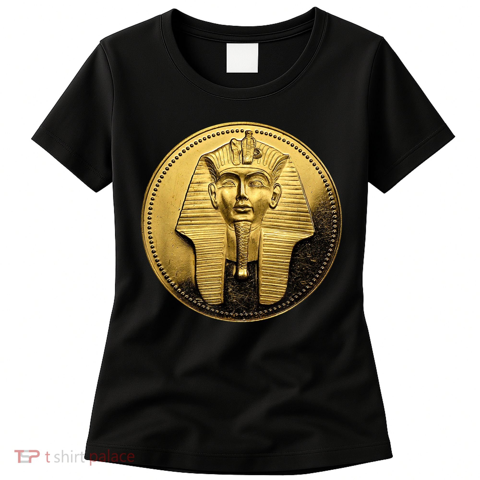 Egyptian King Pharoah Coin King Tut Women's T-Shirt