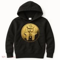 Egyptian King Pharoah Coin King Tut Kids Hoodie thumb 0