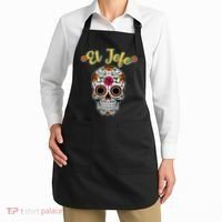 El Jefe Dia De Los Muertos Apron thumb 2