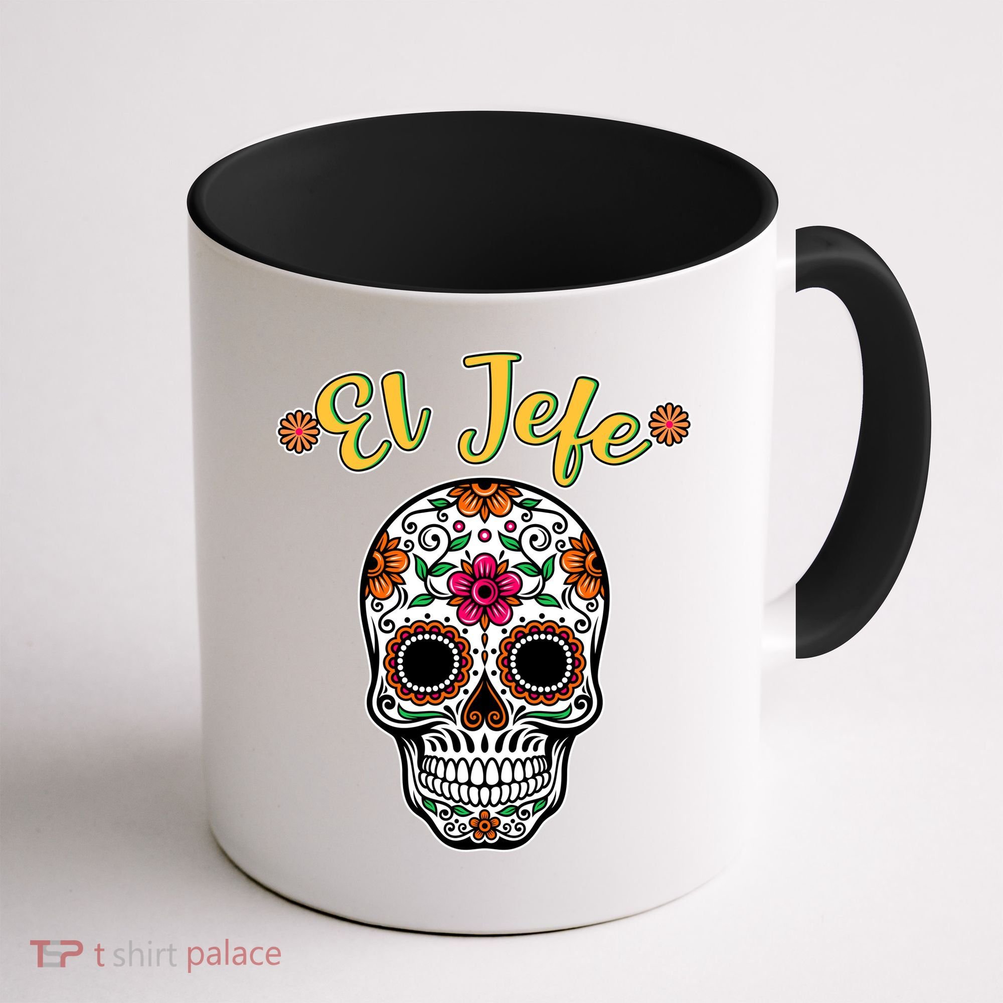 El Jefe Dia De Los Muertos Coffee Mug
