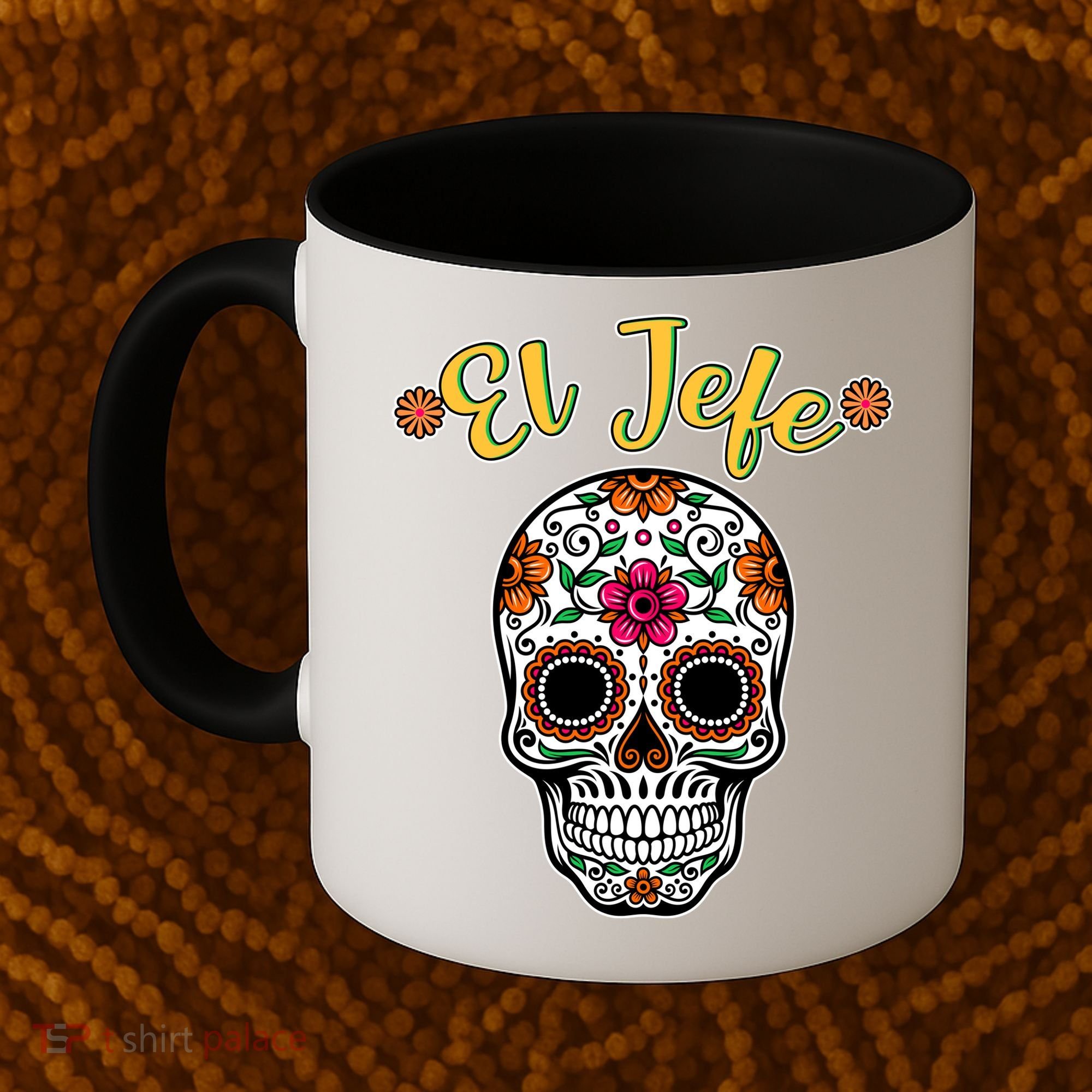 El Jefe Dia De Los Muertos Coffee Mug