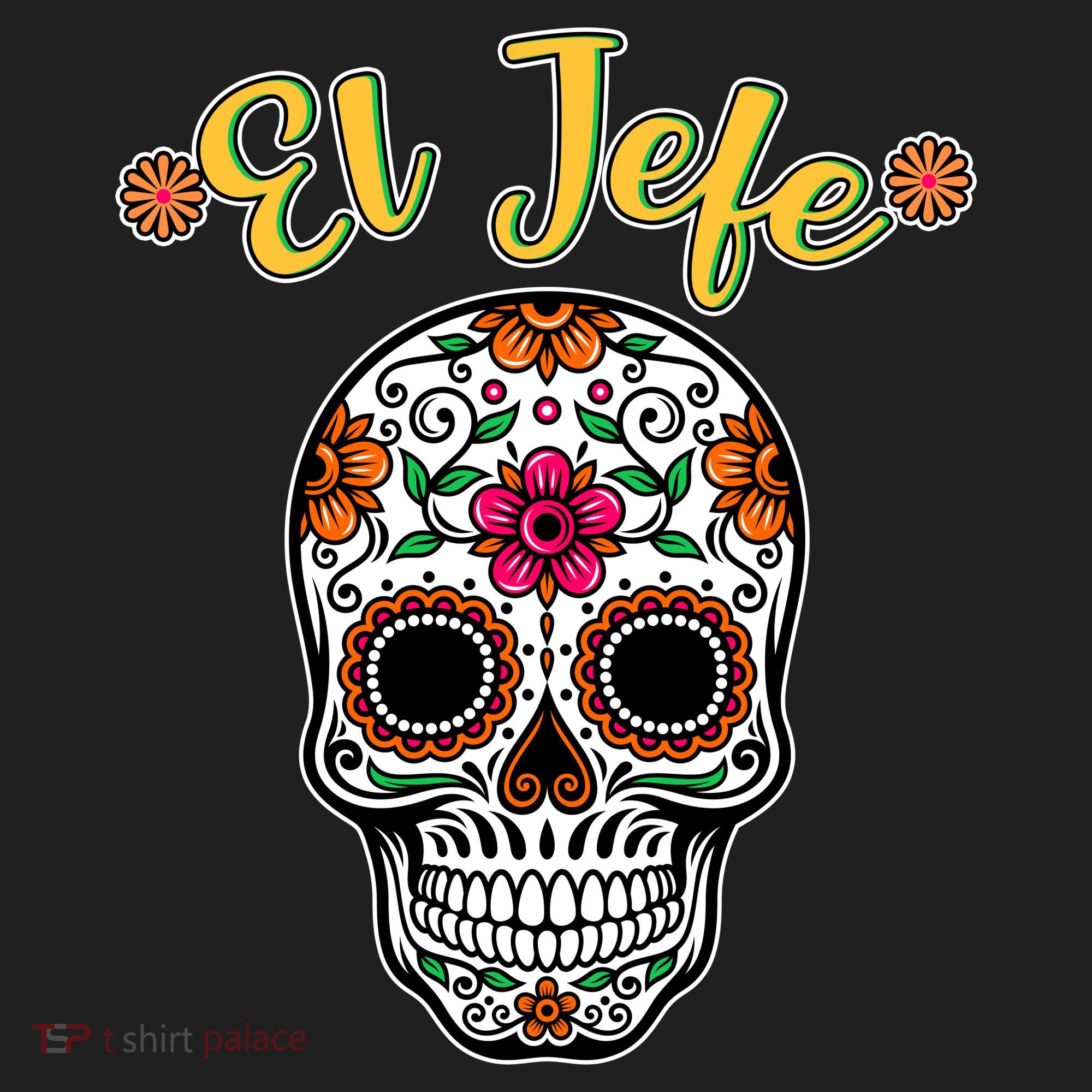 El Jefe Dia De Los Muertos Tumbler