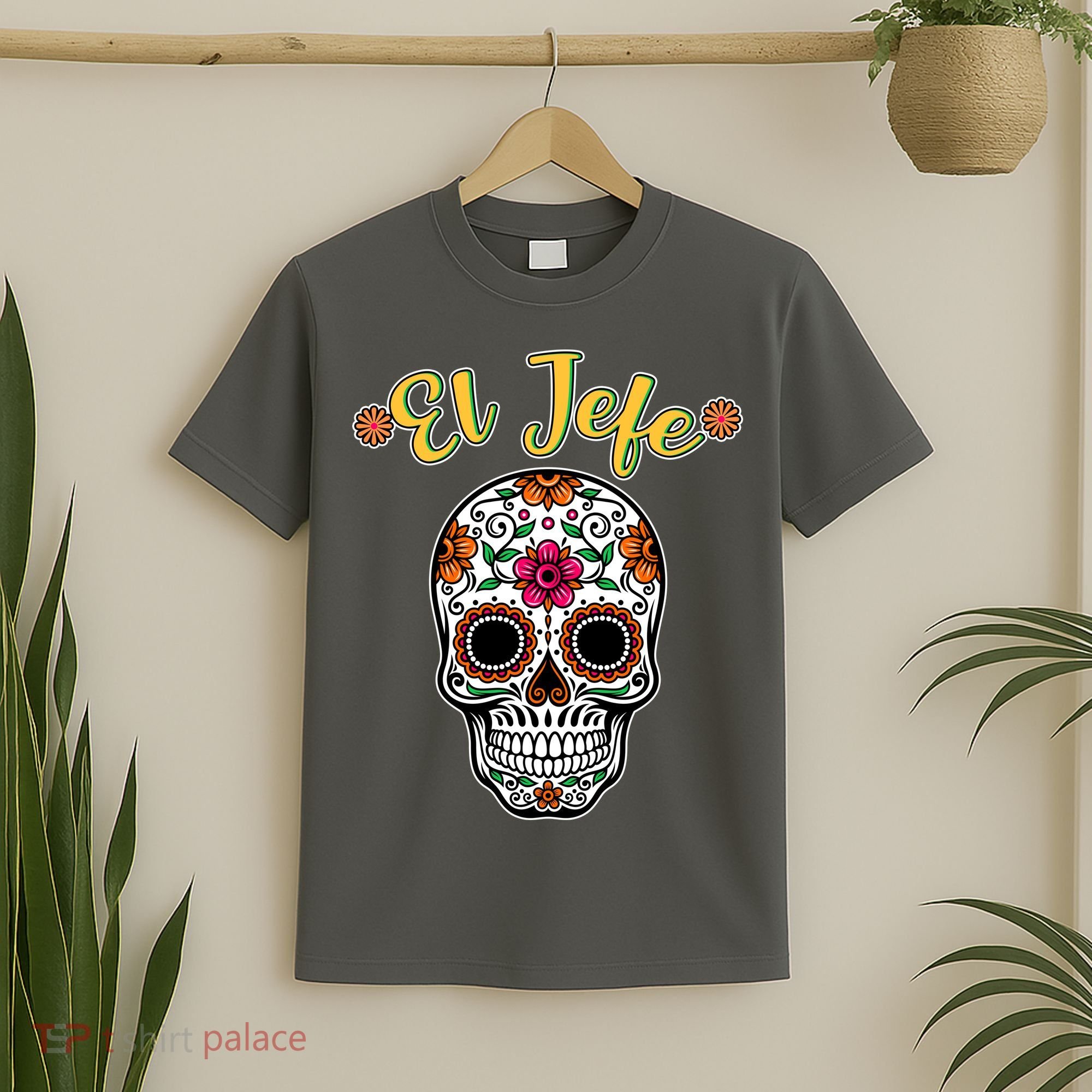 El Jefe Dia De Los Muertos T-Shirt