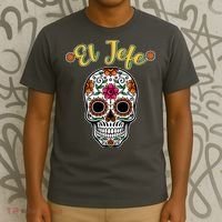 El Jefe Dia De Los Muertos T-Shirt thumb 3