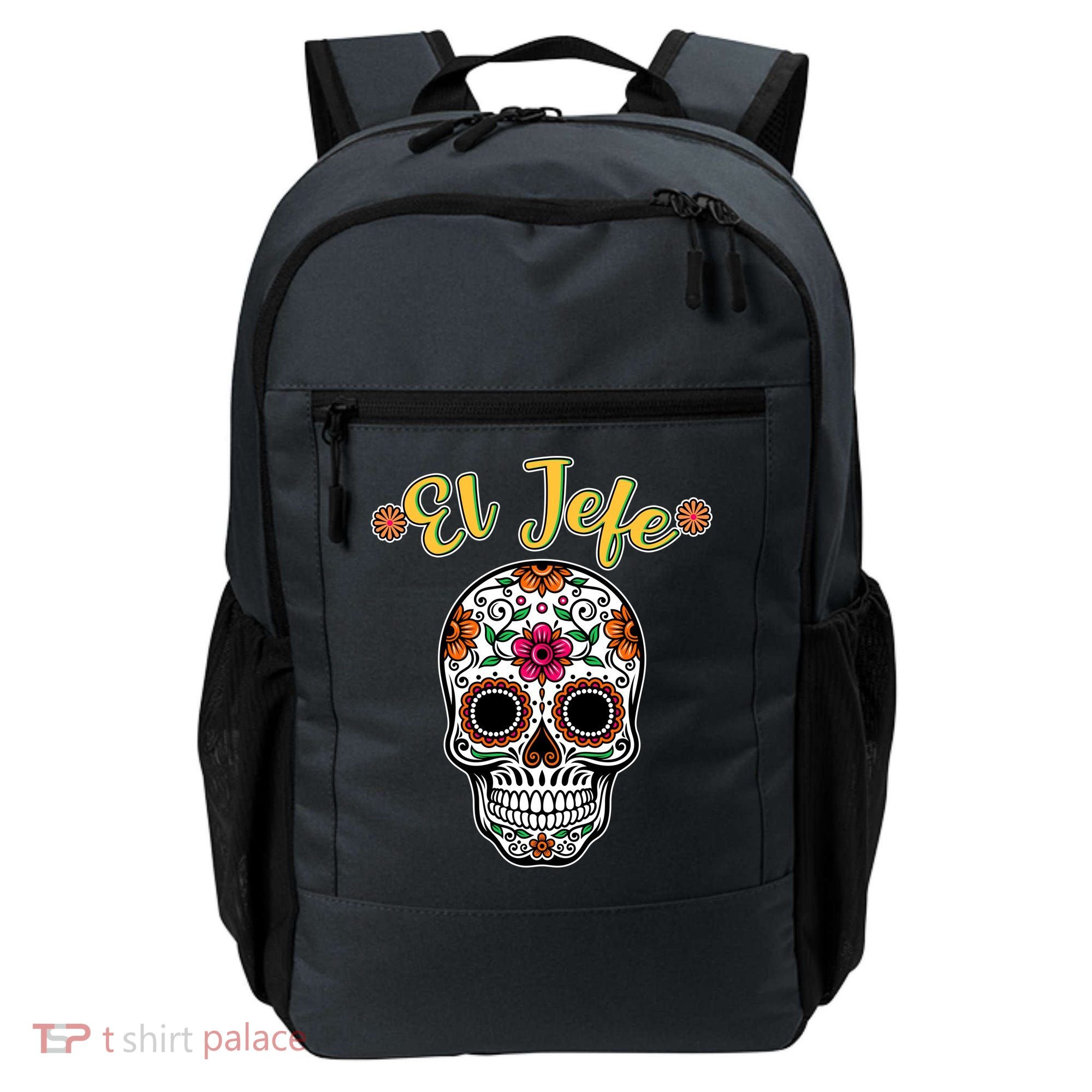 El Jefe Dia De Los Muertos Backpack