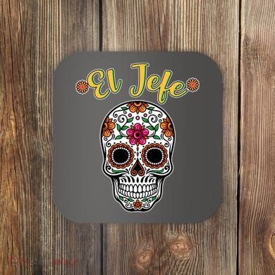 El Jefe Dia De Los Muertos Coaster