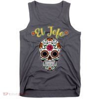 El Jefe Dia De Los Muertos Tank Top thumb 0
