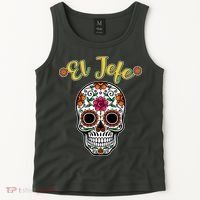 El Jefe Dia De Los Muertos Tank Top thumb 2