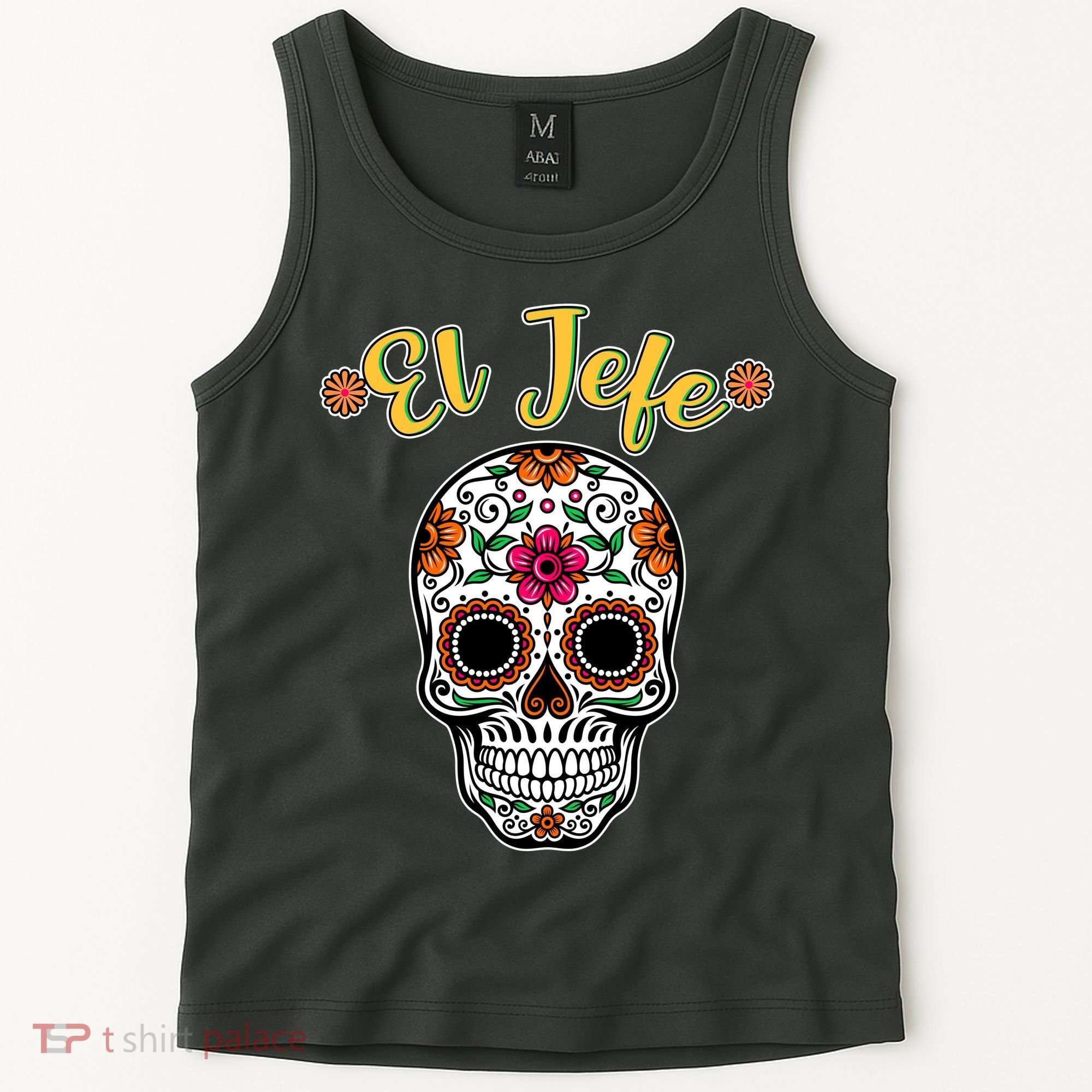 El Jefe Dia De Los Muertos Tank Top