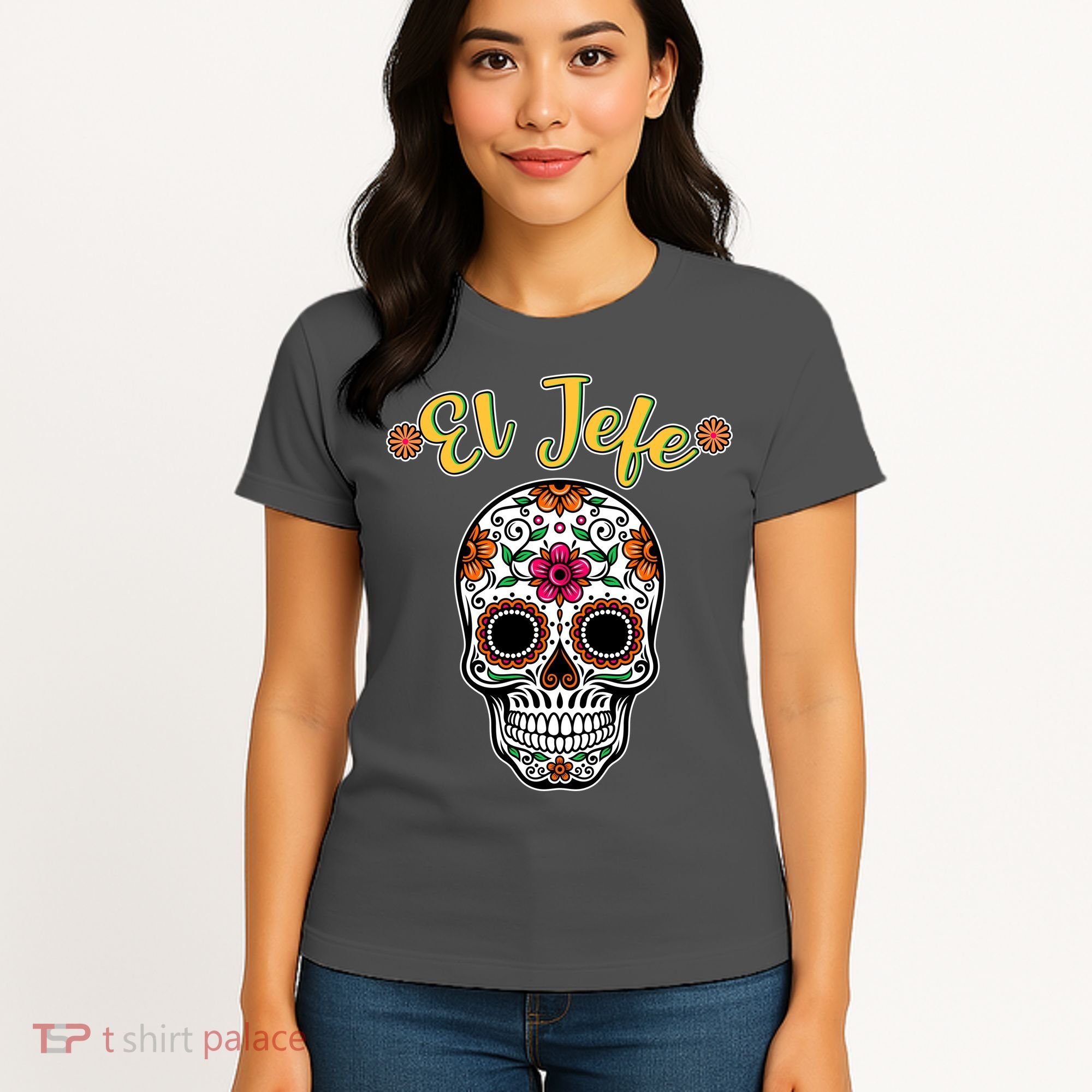 El Jefe Dia De Los Muertos Women's T-Shirt