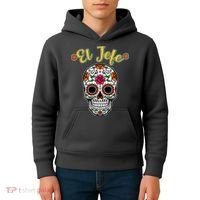 El Jefe Dia De Los Muertos Kids Hoodie thumb 4