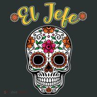 El Jefe Dia De Los Muertos Kids Hoodie thumb 5