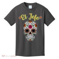 El Jefe Dia De Los Muertos Kids T-Shirt thumb 0
