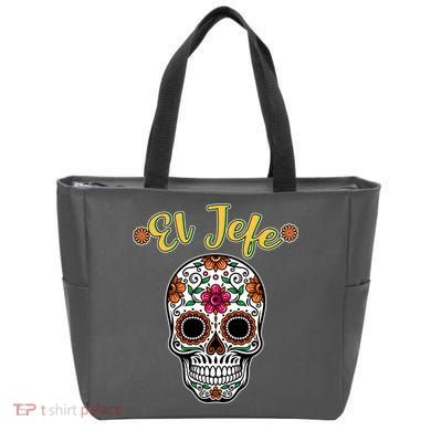 El Jefe Dia De Los Muertos Tote Bag