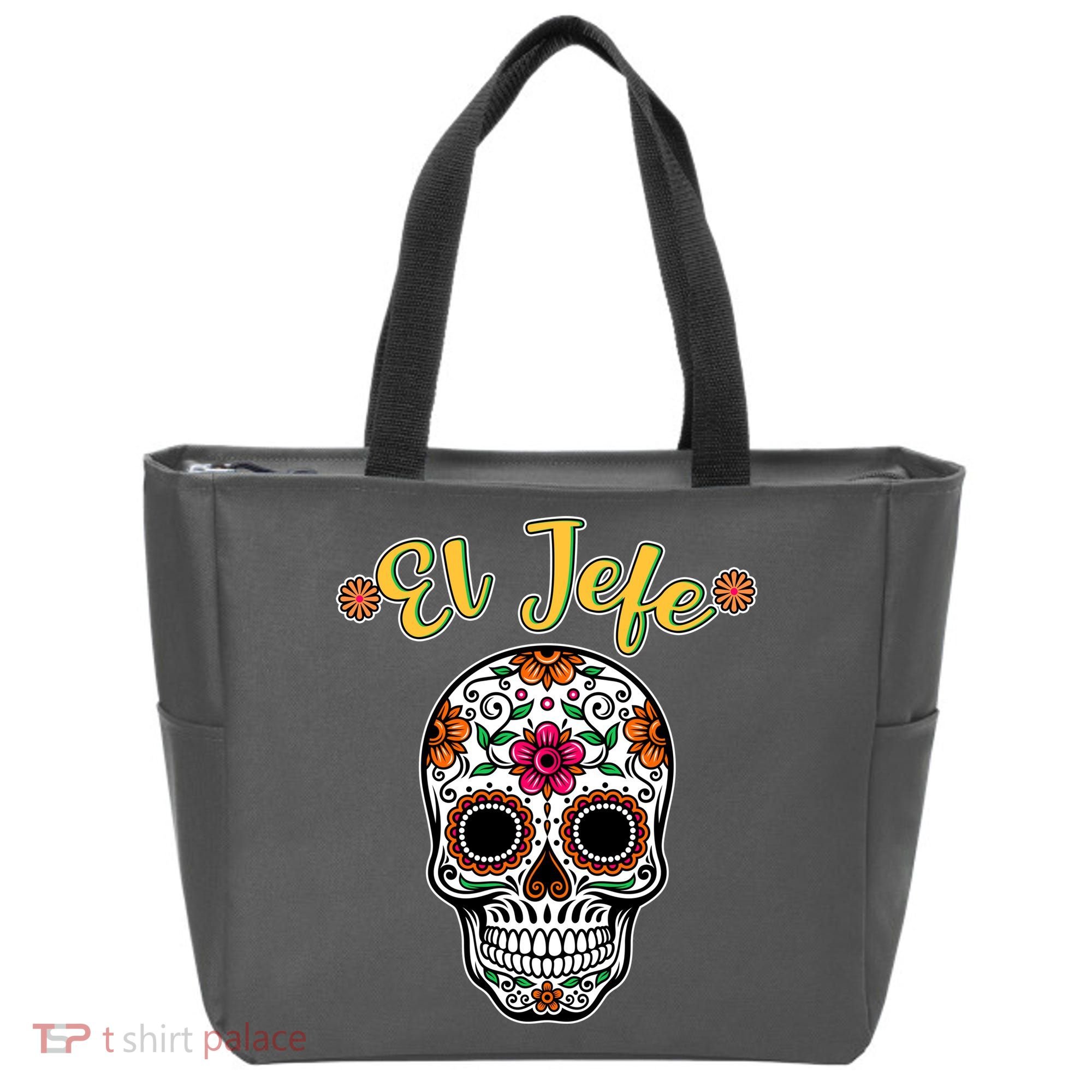 El Jefe Dia De Los Muertos Tote Bag