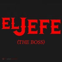 El Jefe (The Boss) Funny Text Logo Pajama Set thumb 2