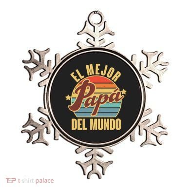 El Mejor Papá Del Mundo Vintage Ornament