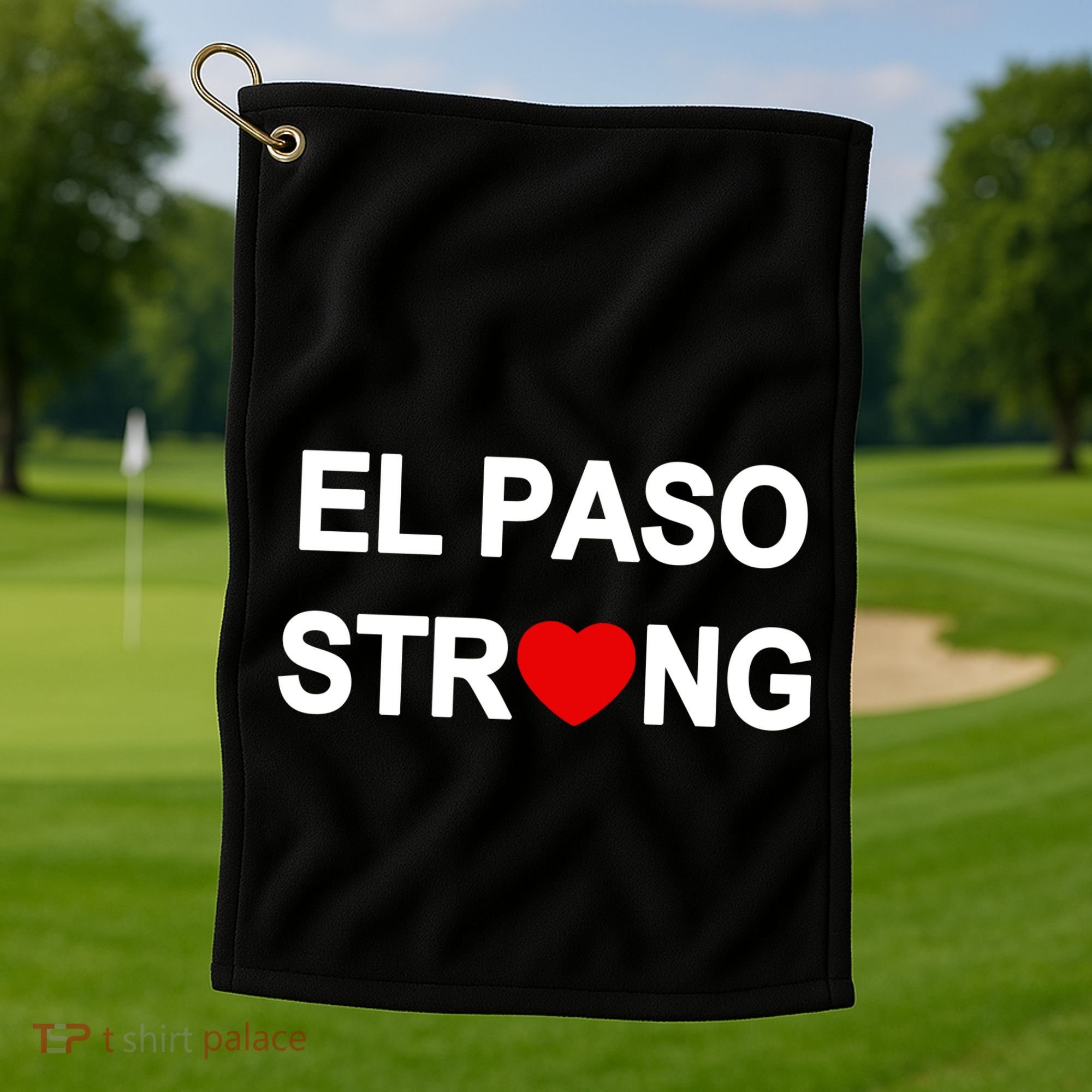 El Paso Strong Golf Towel