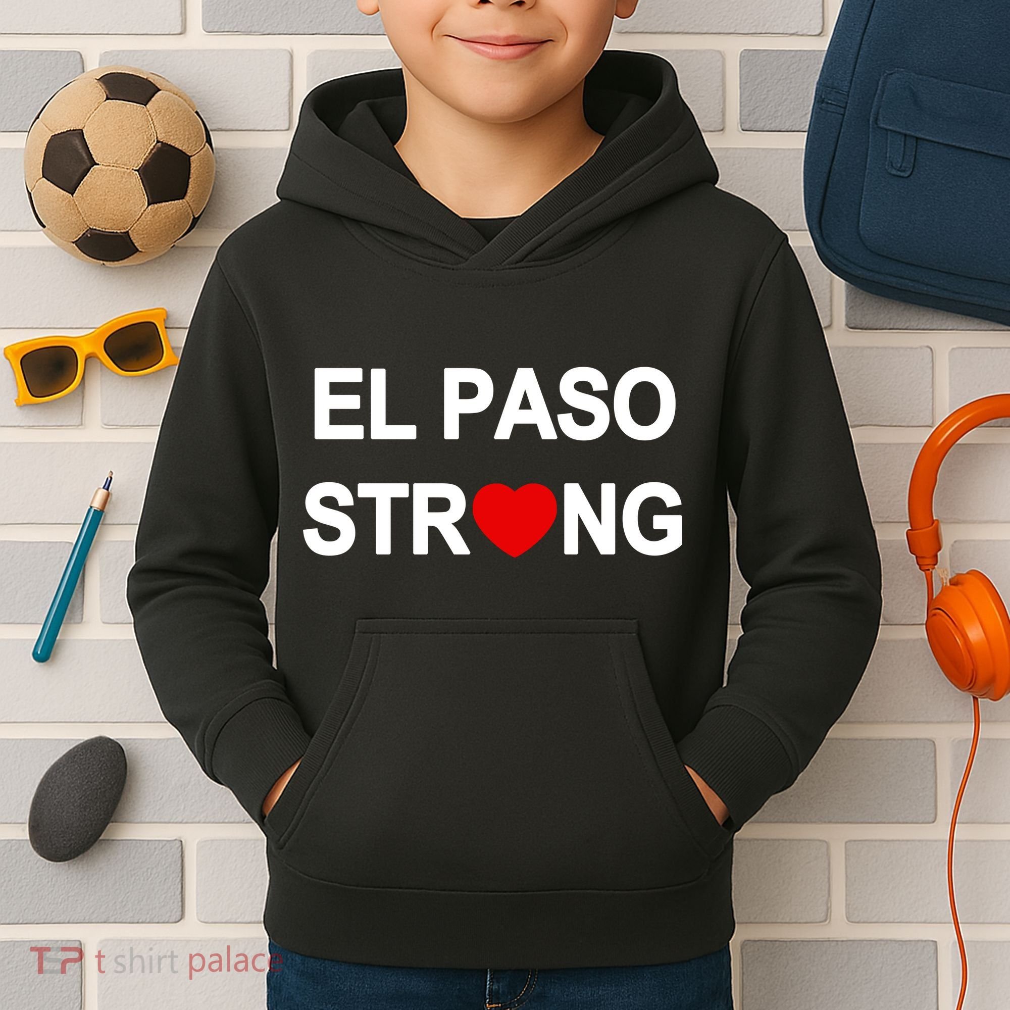 El Paso Strong Kids Hoodie