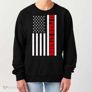 El Paso Strong American Flag Women's Sweatshirt