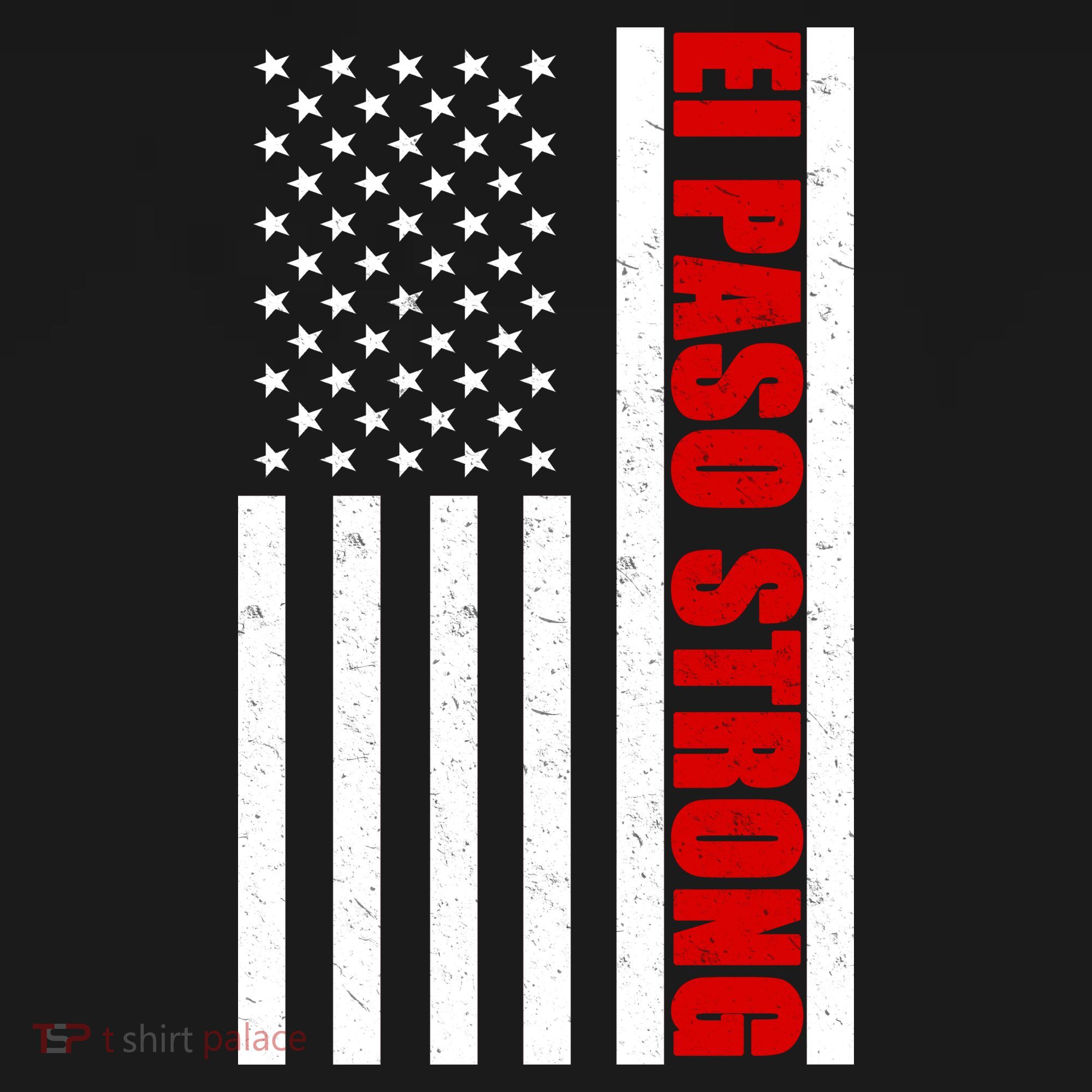 El Paso Strong American Flag Apron