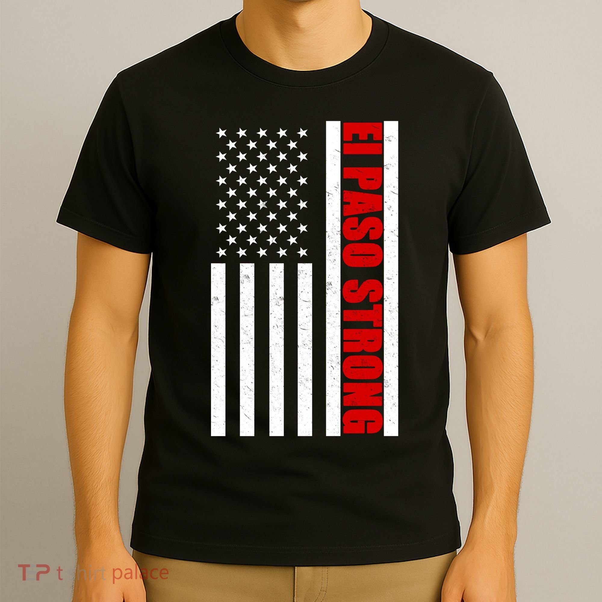 El Paso Strong American Flag T-Shirt