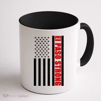 El Paso Strong American Flag Coffee Mug thumb 1