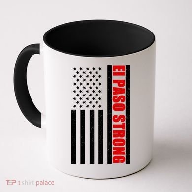 El Paso Strong American Flag Coffee Mug