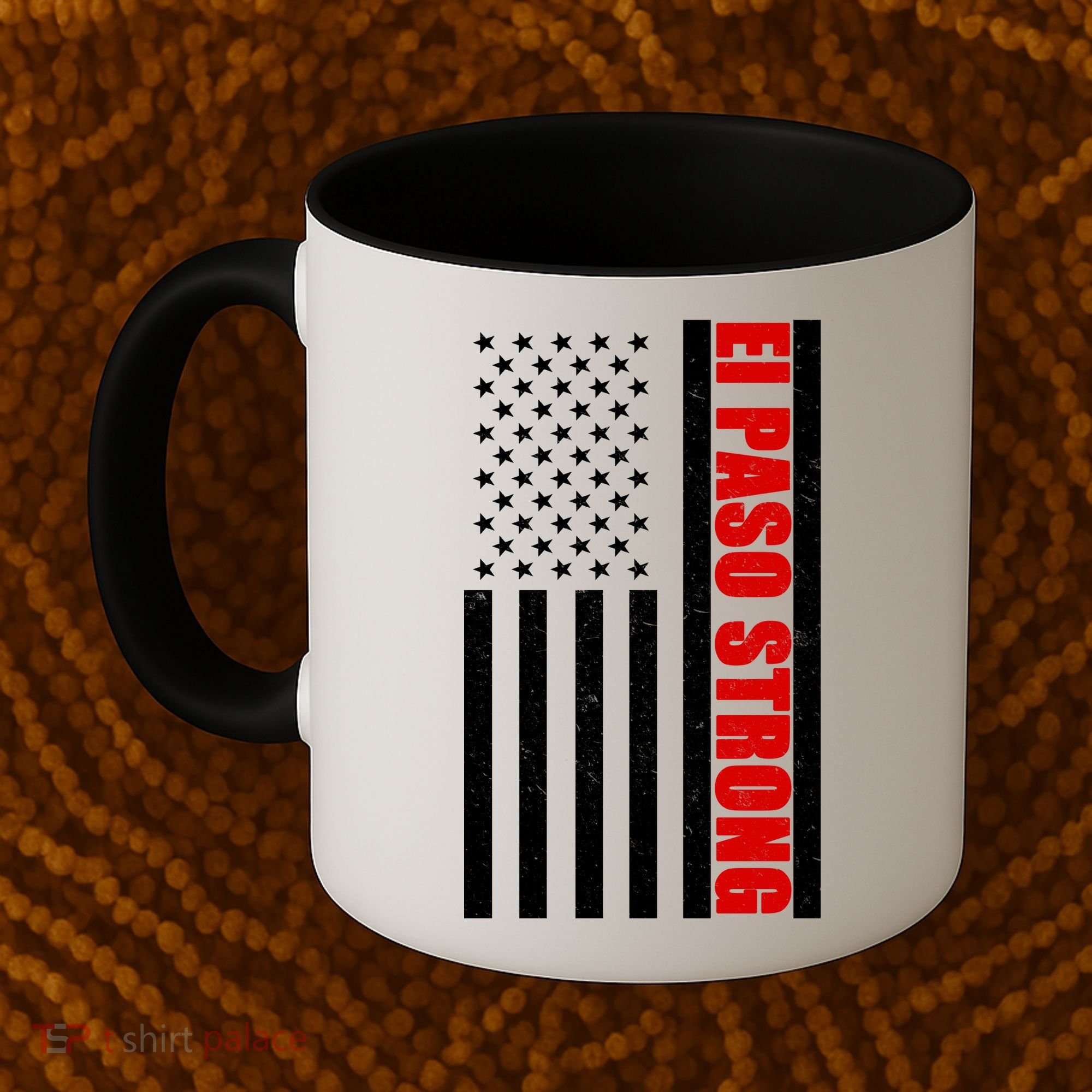El Paso Strong American Flag Coffee Mug