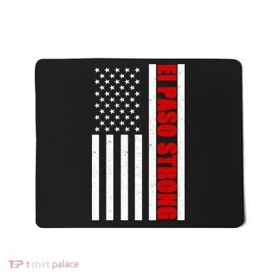 El Paso Strong American Flag Mousepad