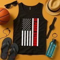 El Paso Strong American Flag Tank Top thumb 4