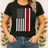 El Paso Strong American Flag Women's T-Shirt thumb 2