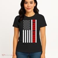 El Paso Strong American Flag Women's T-Shirt thumb 4