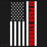 El Paso Strong American Flag Kids Long Sleeve Shirt thumb 2