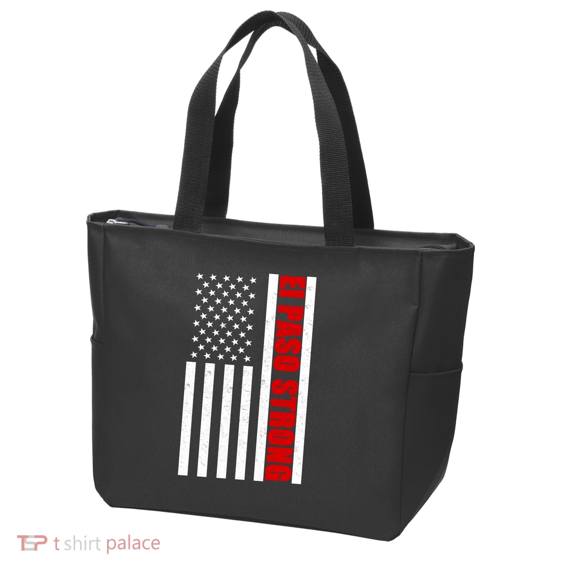 El Paso Strong American Flag Tote Bag