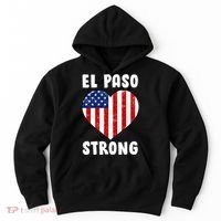 El Paso Strong American Texas Heart Hoodie thumb 0