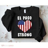 El Paso Strong American Texas Heart Sweatshirt thumb 2