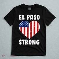 El Paso Strong American Texas Heart T-Shirt thumb 5