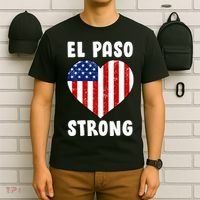 El Paso Strong American Texas Heart T-Shirt thumb 6