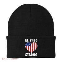 El Paso Strong American Texas Heart Beanie thumb 0