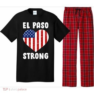 El Paso Strong American Texas Heart Pajama Set