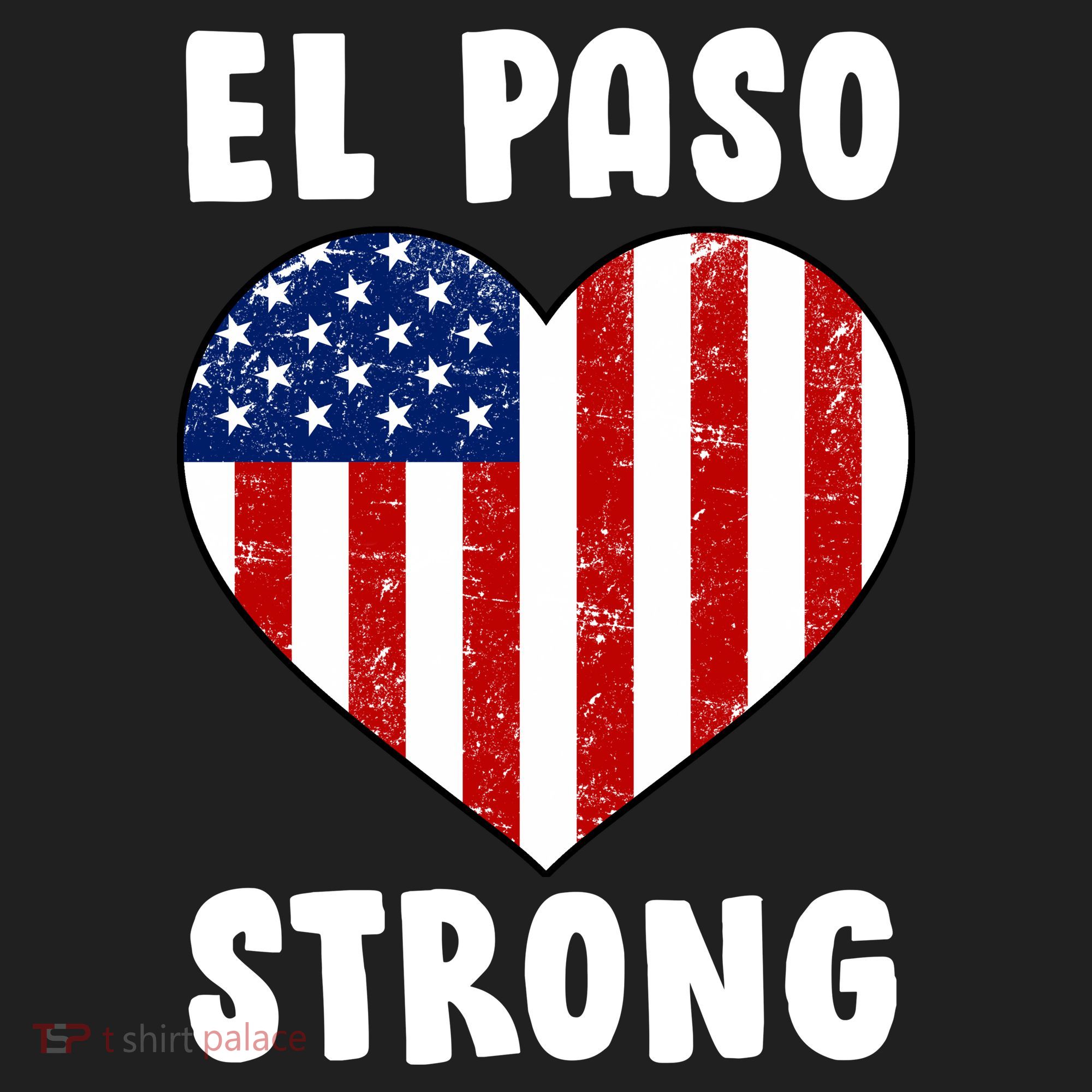 El Paso Strong American Texas Heart Tumbler
