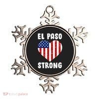 El Paso Strong American Texas Heart Ornament thumb 0