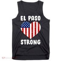 El Paso Strong American Texas Heart Tank Top thumb 0