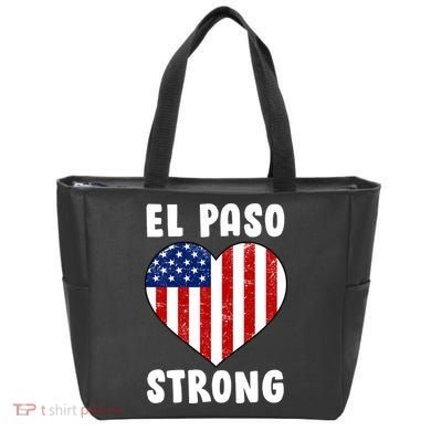 El Paso Strong American Texas Heart Tote Bag